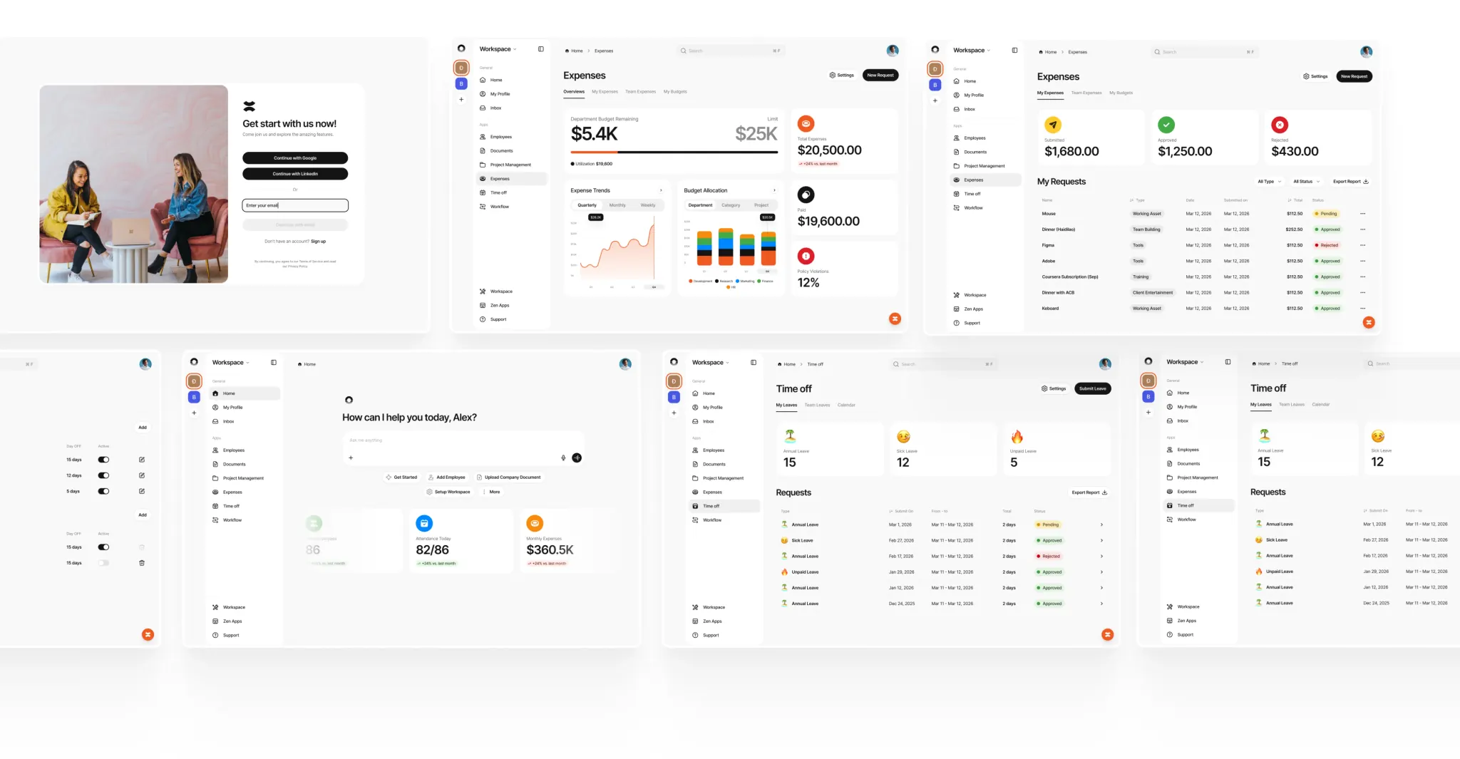 Zen Design System preview